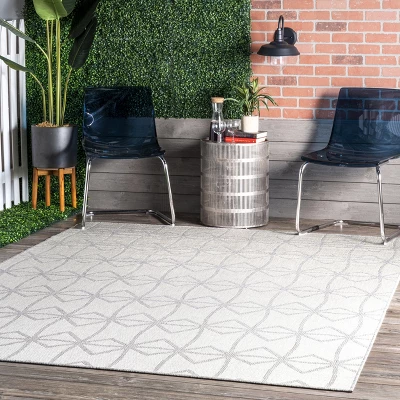 NuLOOM Saunders Geometric Indoor/Outdoor Area Rug 1 NuLOOM Saunders Geometric Indoor/Outdoor Area Rug