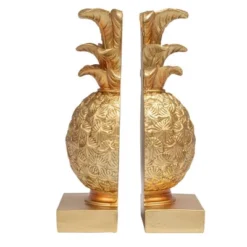2pc Pineapple Bookend Set Bronze - Storied Home 22 2pc Pineapple Bookend Set Bronze - Storied Home -Home Furnishing Store GUEST d3b51bcd 4d6c 40d1 8b72 f94c4249c7bb