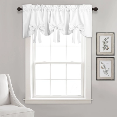 18"x52" Melody Bow Valance Blush - Lush Décor 5 18"x52" Melody Bow Valance Blush - Lush Décor - Image 5