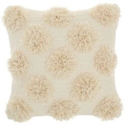 18"x18" Life Styles Tufted Pom Poms Square Throw Pillow - Mina Victory 15 18"x18" Life Styles Tufted Pom Poms Square Throw Pillow - Mina Victory -Home Furnishing Store GUEST d441a54d 5985 4e70 badc e0770d5566d5