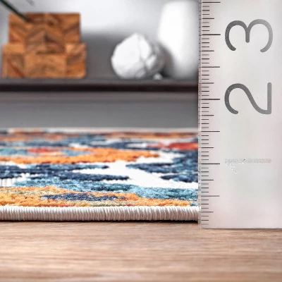 NuLOOM Indoor/Outdoor Transitional Aurora Patio Area Rug 4 NuLOOM Indoor/Outdoor Transitional Aurora Patio Area Rug - Image 4