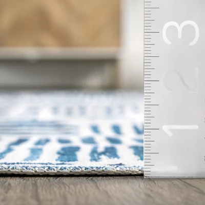 NuLOOM Mitzi Abstract Lines Machine Washable Area Rug 2 NuLOOM Mitzi Abstract Lines Machine Washable Area Rug - Image 2