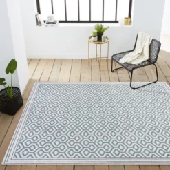 Marvao Diamond Trellis Indoor/Outdoor Area Rug - JONATHAN Y 20 Marvao Diamond Trellis Indoor/Outdoor Area Rug - JONATHAN Y -Home Furnishing Store GUEST d9b5a294 ad47 4651 a3cc e6d559134bfe