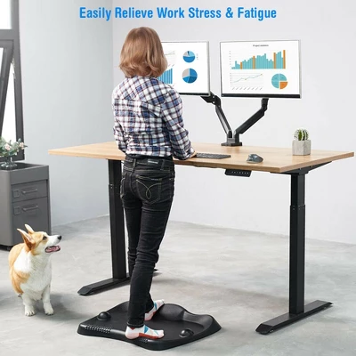 Costway Anti-Fatigue Standing Desk Mat Ergonomic Comfort Floor Foot Mat Home Office Work 1 Costway Anti-Fatigue Standing Desk Mat Ergonomic Comfort Floor Foot Mat Home Office Work