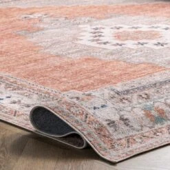 NuLOOM Alicia Machine Washable Medallion Area Rug 14 NuLOOM Alicia Machine Washable Medallion Area Rug -Home Furnishing Store GUEST dcccfc05 3a76 4570 851e 328d271e4dcd