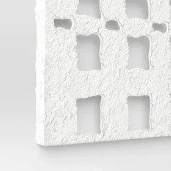 30" X 22" Metal And Paper Pulp Geometric Wall Sculpture Off-White - Threshold™ -Home Furnishing Store GUEST de5322d5 ec4b 4477 b177 3ceadc0d97b7