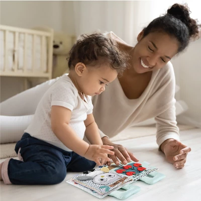 The Peanutshell Soft Cloth Busy Book, Interactive Learning Activity Book For Toddlers 1 The Peanutshell Soft Cloth Busy Book, Interactive Learning Activity Book For Toddlers