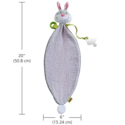 HABA Cuddly Bunny Hops Snuggly Lovey Baby Blankie -Home Furnishing Store GUEST e2661c2b 05c5 47ec 8db8 5ae276801189