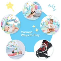 3 In 1 Baby And Toddler Learning Toys Fitness Music And Lights Fun Piano Activity Center Blue -Home Furnishing Store GUEST e82791f1 0a94 452b b777 5bad1818f57d