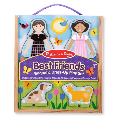 Melissa & Doug Melissa And Doug Best Friends Magnetic Dress-Up Magnetic Activity Set 4 Melissa & Doug Melissa And Doug Best Friends Magnetic Dress-Up Magnetic Activity Set - Image 4