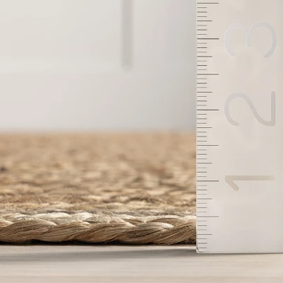 NuLOOM Hand Woven Farmhouse Jute Area Rug 6 NuLOOM Hand Woven Farmhouse Jute Area Rug - Image 6