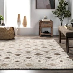 Arvin Olano X RugsUSA - Coco Trellis Wool Area Rug -Home Furnishing Store GUEST ebee7f4d d077 45f7 87a3 0287469166dd