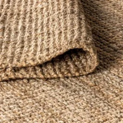 Para Hand Woven Chunky Jute With Fringe Area Rug - JONATHAN Y -Home Furnishing Store GUEST eee67b17 03ee 4b2e 92f2 3f9365de6a31