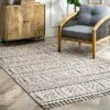 NuLOOM Akua Bands Tassel Area Rug