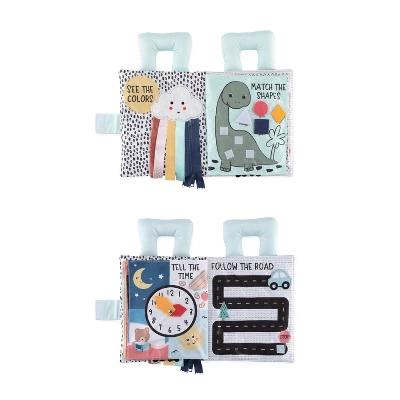 The Peanutshell Soft Cloth Busy Book, Interactive Learning Activity Book For Toddlers 3 The Peanutshell Soft Cloth Busy Book, Interactive Learning Activity Book For Toddlers - Image 3