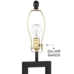 360 Lighting Modern Table Lamp With USB And AC Power Outlet 30" Tall Black Metal White Rectangle Shade For Living Room Bedroom House 13 360 Lighting Modern Table Lamp With USB And AC Power Outlet 30" Tall Black Metal White Rectangle Shade For Living Room Bedroom House -Home Furnishing Store GUEST f45bbb95 cbf1 4e25 8917 f7b9aaf754cf