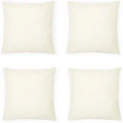 Okuna Outpost Set Of 4 Fall Thanksgiving Decorative Pillow Case Cushion Covers 18 X 18 In, 4 Designs