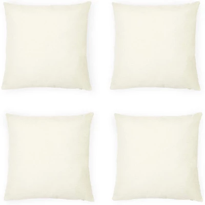 Okuna Outpost Set Of 4 Fall Thanksgiving Decorative Pillow Case Cushion Covers 18 X 18 In, 4 Designs 1 Okuna Outpost Set Of 4 Fall Thanksgiving Decorative Pillow Case Cushion Covers 18 X 18 In, 4 Designs