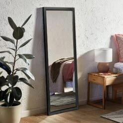 Earby Full Length Mirror Hanging Over The Door Or Leaning Against Wall Or Mounted On Wall,No Stand-The Pop Home