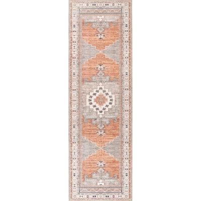 NuLOOM Alicia Machine Washable Medallion Area Rug 11 NuLOOM Alicia Machine Washable Medallion Area Rug - Image 11