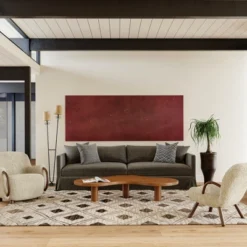 Arvin Olano X RugsUSA - Coco Trellis Wool Area Rug