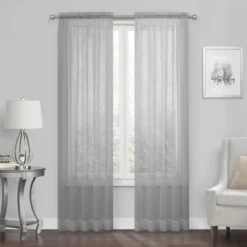 Kate Aurora Living 4-Pack High End Luxe Rod Pocket Sheer Voile Window Curtain Set -Home Furnishing Store GUEST fdc0eb22 c82b 4f4a 9740 a4006ee69728