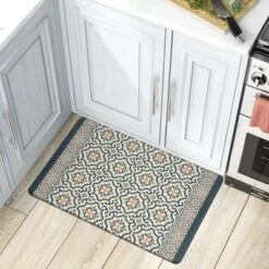 World Rug Gallery Kitchen Durable Anti Fatigue Standing Mat