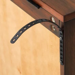 Wood & Cane Transitional Record Player Media Cabinet Brown - Hearth & Hand™ With Magnolia -Home Furnishing Store GUEST fedf1e5a 73d1 48ae 956f e7be7e39324c