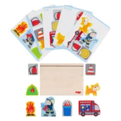 HABA Fire Brigade Stacking Toy (Made In Germany) -Home Furnishing Store GUEST ff38ffe0 8469 45fd a928 471faedc612a