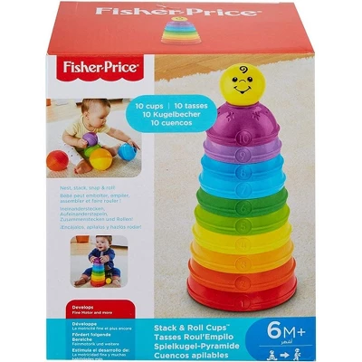 Fisher Price - Smart Stages Brilliant Motor Skill Basics - Stack Em' & Turn Em' Into Cups / Rolling Balls 4 Fisher Price - Smart Stages Brilliant Motor Skill Basics - Stack Em' & Turn Em' Into Cups / Rolling Balls - Image 4